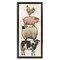 Stupell Industries All Together Vintage Farm Animals Floating Frame, design by Leah Noel Art